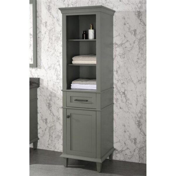 Legion Furniture WLF2221-LC 21 Inch Freestanding Linen Cabinet