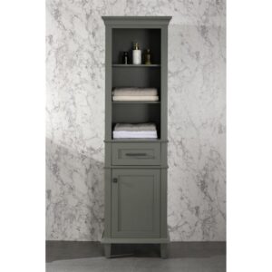 Legion Furniture WLF2221-LC 21 Inch Freestanding Linen Cabinet