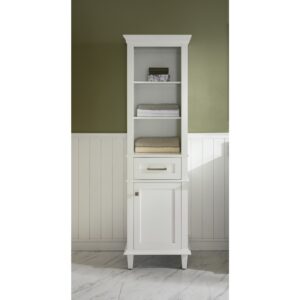 Legion Furniture WLF2221-LC 21 Inch Freestanding Linen Cabinet