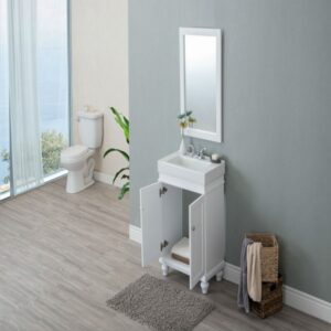 Legion Furniture WLF6028-W 24 Inch Vanity in Matte White