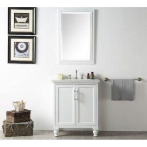 Legion Furniture WLF9018-G 18 Inch Gray Sink Vanity in Gray