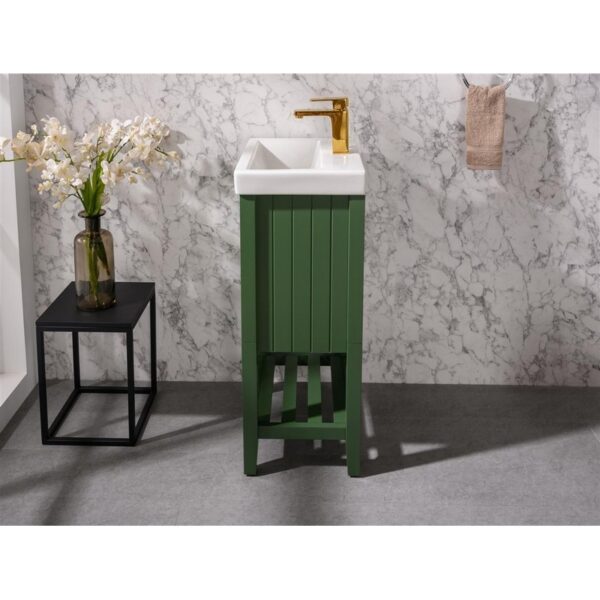 Legion Furniture WLF9018-VG 18 Inch Vogue Green Sink Vanity