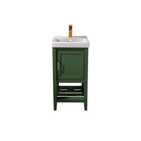 Legion Furniture WLF9018-VG 18 Inch Vogue Green Sink Vanity