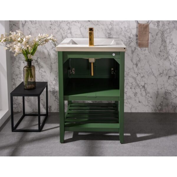 Legion Furniture WLF9024-VG 24 Inch Kd Vogue Green Sink Vanity