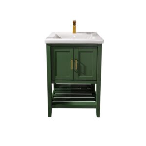 Legion Furniture WLF9024-VG 24 Inch Kd Vogue Green Sink Vanity