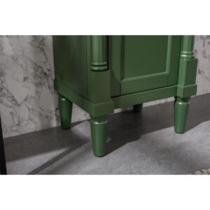 Legion Furniture WLF9218-VG 18 Inch Vogue Green Sink Vanity