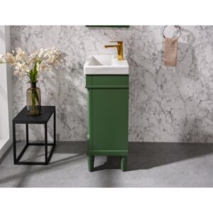 Legion Furniture WLF9218-VG 18 Inch Vogue Green Sink Vanity