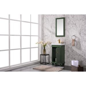 Legion Furniture WLF9218-VG 18 Inch Vogue Green Sink Vanity