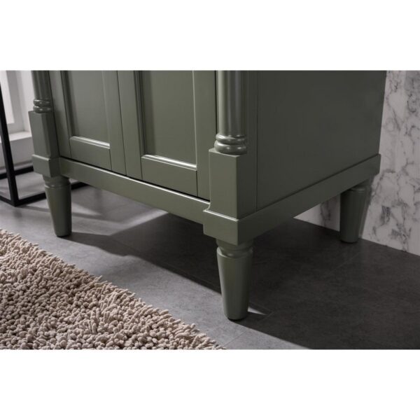 Legion Furniture WLF9224-PG 24 Inch Pewter Green Sink Vanity