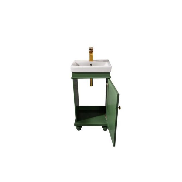 Legion Furniture WLF9318-VG 18 Inch Vogue Green Sink Vanity