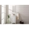 Legion Furniture WLF9318-W 18 Inch White Sink Vanity in White