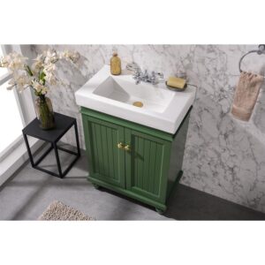 Legion Furniture WLF9324-VG 24 Inch Vogue Green Sink Vanity