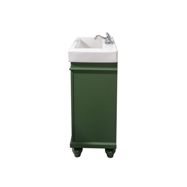 Legion Furniture WLF9324-VG 24 Inch Vogue Green Sink Vanity