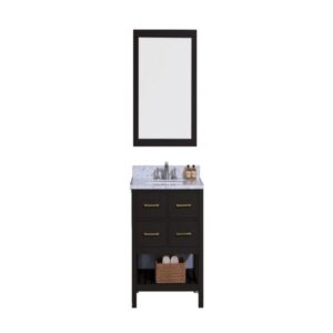 Legion Furniture WT7130-E 31 Inch Vanity Set with Mirror in Espresso, No Faucet