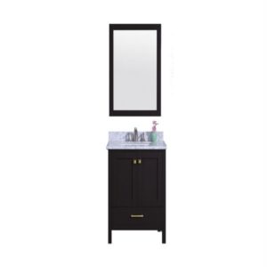 Legion Furniture WT7230-E 31 Inch Vanity Set with Mirror in Espresso, No Faucet