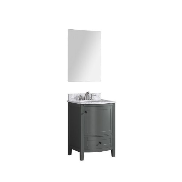 Legion Furniture WT9309-24-PG-PVC 24 Inch Pewter Green Bathroom Vanity