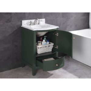 Legion Furniture WT9309-24-VG-PVC 24 Inch Vogue Green Bathroom Vanity