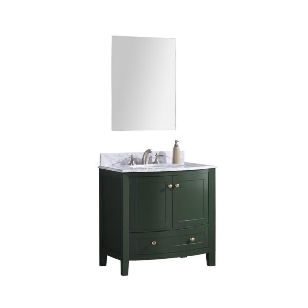 Legion Furniture WT9309-36-VG-PVC 36 Inch Vogue Green Bathroom Vanity