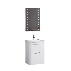 Legion Furniture WT9329-24-PVC 24 Inch Bathroom Vanity with LED Mirror