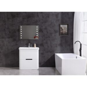 Legion Furniture WT9329-32-PVC 32 Inch Bathroom Vanity with LED Mirror