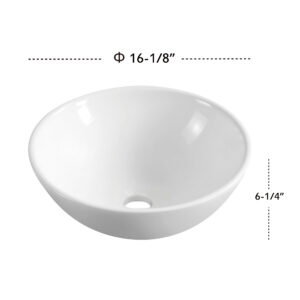 Dowell Bathroom Vessel Sink 000 1616 21