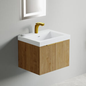 Dowell Topmount Bathroom Resin Basin 000 2118BP