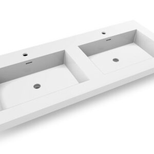 Dowell Topmount Bathroom Resin Basin 000 4922BP