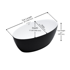 Dowell Freestanding bathtubs-080 5930 02