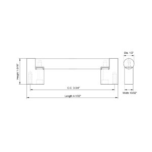 Dowell Handle 3005 096 02