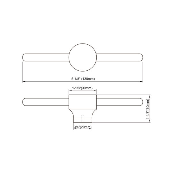 Dowell Handle 3014 130 15