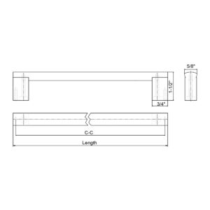 Dowell Handle 3060 160 03