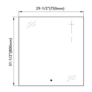 Dowell Touch switch to control the LED light 5002 3031 ML