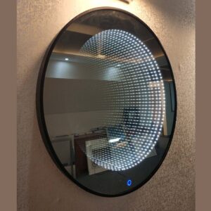 Dowell Round Tunnel Look LED Mirror 5006 027 10ML