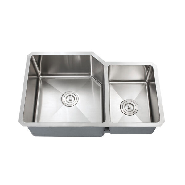 Dowell Undermount Kitchen Sinks Handcrafted Small-Radius Corner Series-6008 3220D