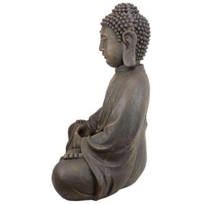 Design Toscano AL1614 18 1/2 Inch Medium Buddha of the Grand Temple