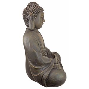 Design Toscano AL1614 18 1/2 Inch Medium Buddha of the Grand Temple