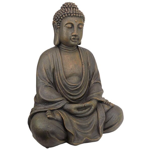 Design Toscano AL1614 18 1/2 Inch Medium Buddha of the Grand Temple