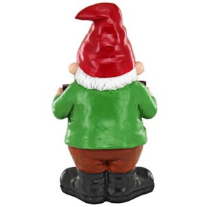 Design Toscano AL170011 4 1/2 Inch Go Away Sign Gnome Statue