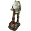 Design Toscano AL18624 5 Inch Moses the Toad Lawn Mower Frog