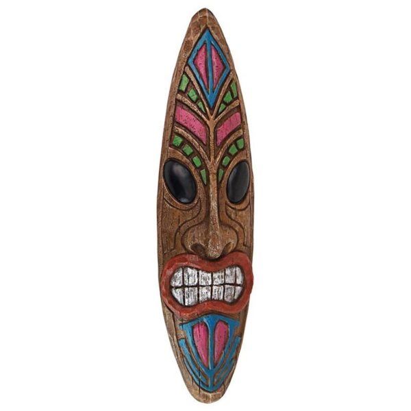 Design Toscano AL18625 6 Inch Ka Hekili Thunder God Tiki Wall Plaque