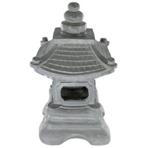 Design Toscano AL20001 7 1/2 Inch Chengdu Pagoda Lantern Statue