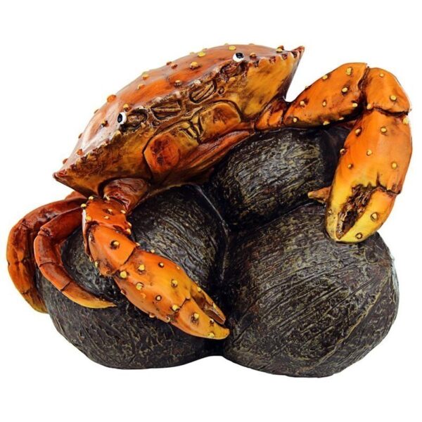 Design Toscano AL20504 9 1/2 Inch Coastal Crab Garde Statue