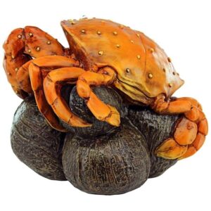 Design Toscano AL20504 9 1/2 Inch Coastal Crab Garde Statue