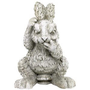 Design Toscano AL20513 7 Inch Clem the Confused Bunny Statue