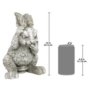 Design Toscano AL20513 7 Inch Clem the Confused Bunny Statue