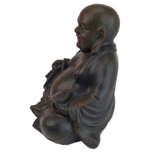 Design Toscano AL36454 8 1/2 Inch Medium Laughing Buddha Statue