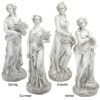 Design Toscano AL953272 14 Inch Seasons Goddesses, Set of 4