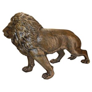 Design Toscano AS221552 47 1/2 Inch Guardian Lion Right Foot Forward