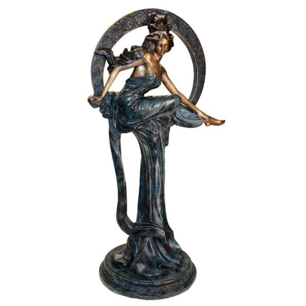 Design Toscano AS24573 24 1/2 Inch Maiden of the Arts Statue - Bronze