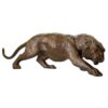 Design Toscano AS2733 41 1/2 Inch Prowling Tiger Statue - Bronze